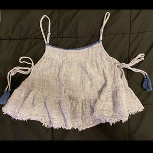 Really cute Aerie flowy shirt!